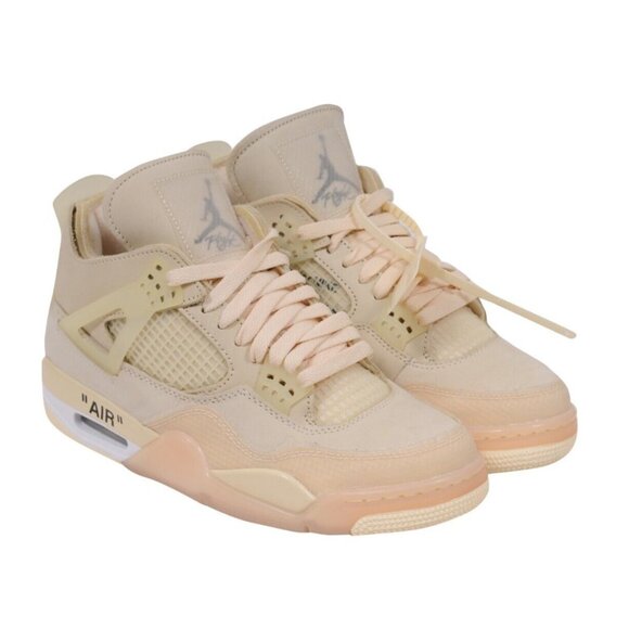 Nike Off White Womens Air Jordan Retro SP Sneakers US Sail